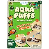 Skillmatics Aqua Puffs Animals, Art &amp; Craft, Paint by Number, Gift for Kids | DIY Puffy Keychains, Screen-Free, Mess-Free Activity, Travel &amp; Creative Kit for Girls &amp; Boys Ages 4, 5, 6, 7, 8, 9, 10