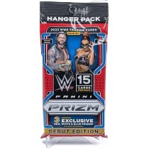 1-2022 WWE Panini Prizm Debut Edition Trading Cards Hanger Pack