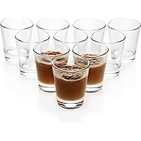 1.5 oz Shot Glasses Sets with Heavy Base, Clear Shot Glass (10 Pack)
