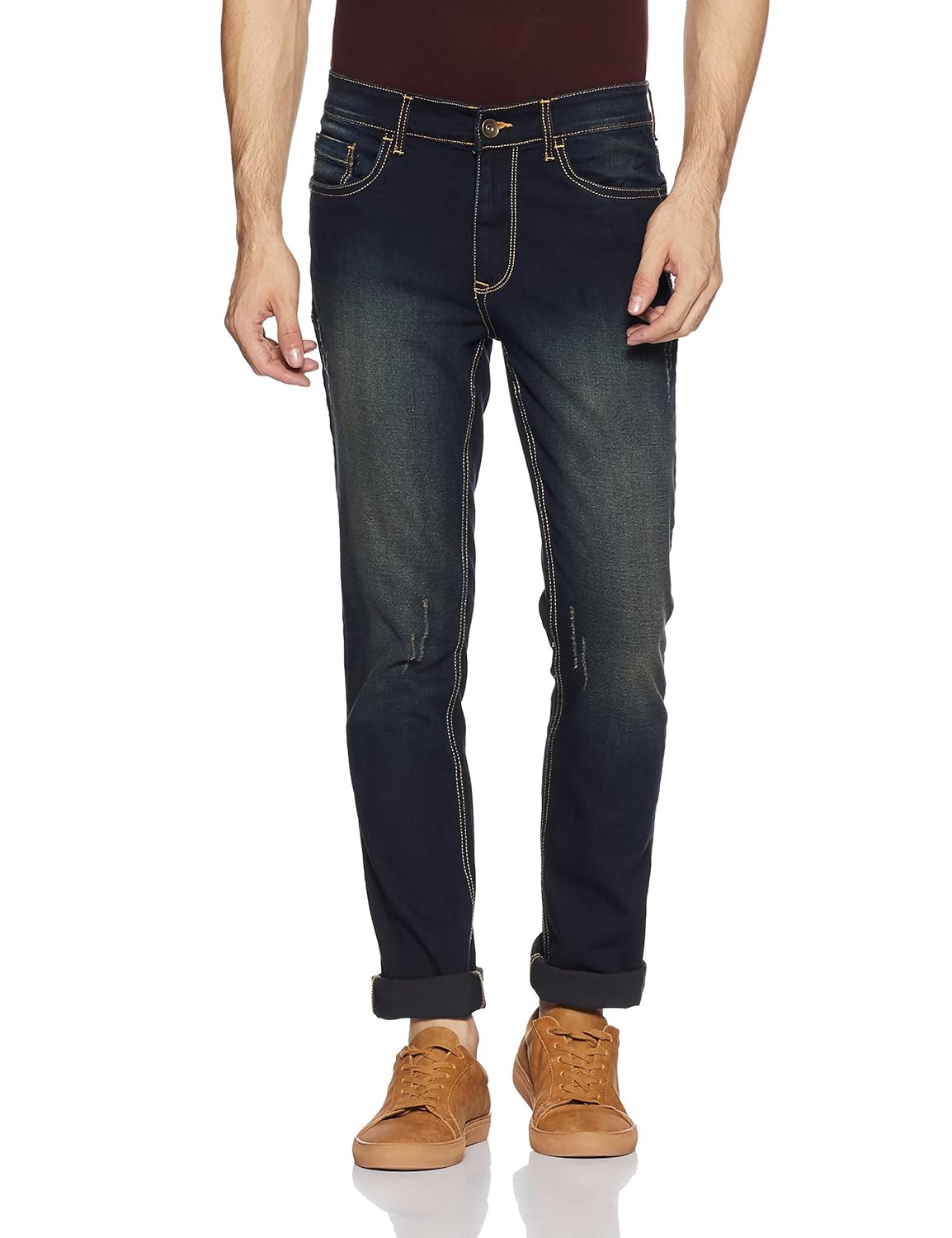 diverse men's slim fit jeans