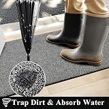 SHACOS Runner Rug 60x180 cm Non Slip Heavy Duty Backed Dirt Trapper view 4