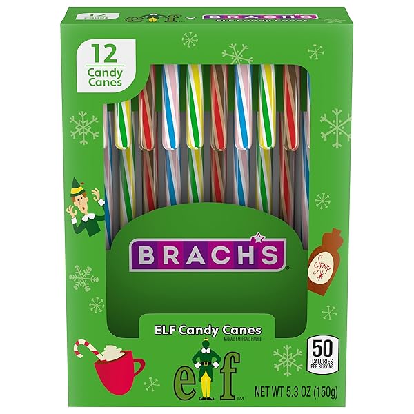 ELF HOLIDAY CANDY CANES, 5.3 OZ