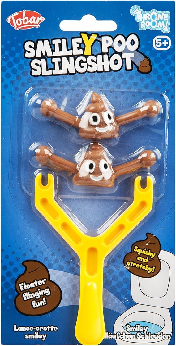 Smiling Poo Sling Shot Novelty Toy, Novelty & Gag Toys Amazon Canada