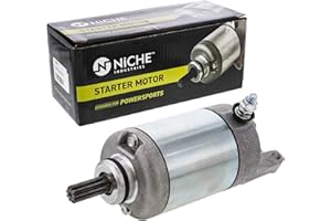 NICHE Starter Motor Assembly 31100-11H00 High Torque for Suzuki King Quad 450 500 LTA500