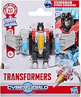 Transformers Starscream Cyber Changers Action Figure 10 cm view 2
