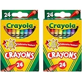 Crayola Crayons 24 ct (Pack of 2)