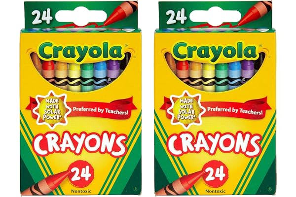 Crayola Crayons 24 ct (Pack of 2)
