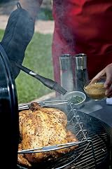 Weber Silicone Basting Brush 6661 BBQ Grill Marinade Sauce Baster Soft Grip view 5
