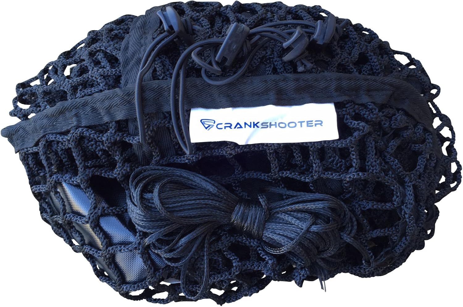 CrankShooter 7MM Beast Mode Professional Lacrosse 6X6X7 Replacement NET W/100' Lacing (Black) : Sports & Outdoors