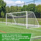 Cyrank Soccer Net Replacement 6x4ft 12x12cm Mesh Backyard Training Net view 3