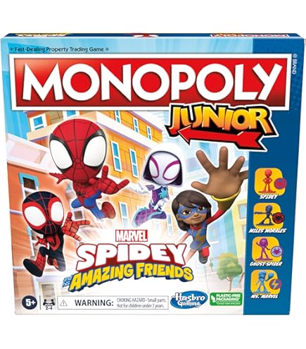 Ravensburger 22594 Spidey Et Ses Amis – Jeu D'escalade 3D Pour 2 à 4 Joueurs Dès 4 Ans, Idéal à Emporter