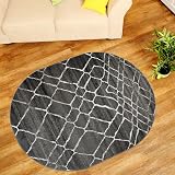 Ikea Vraby Teppich Kurzflor Grau Weiss 160x230 Cm Amazon De