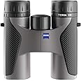 ZEISS Terra ED Binoculars 8x32 Waterproof, and Fast Focusing with Coated Glass for Optimal Clarity in All Weather Conditions for Bird Watching, Hunting, Sightseeing, Grey