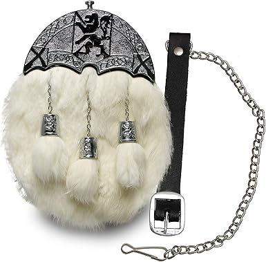 rabbit fur sporran