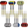 Accmor Metal Tip Darts, Steel Tip Darts, Professional Metal Darts, Darts Metal Tip Set, Metal Darts for Dartboard,18 pcs