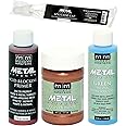 Modern Masters Metal Effects Copper Paint and Green Patina Kit (4-Ounce)