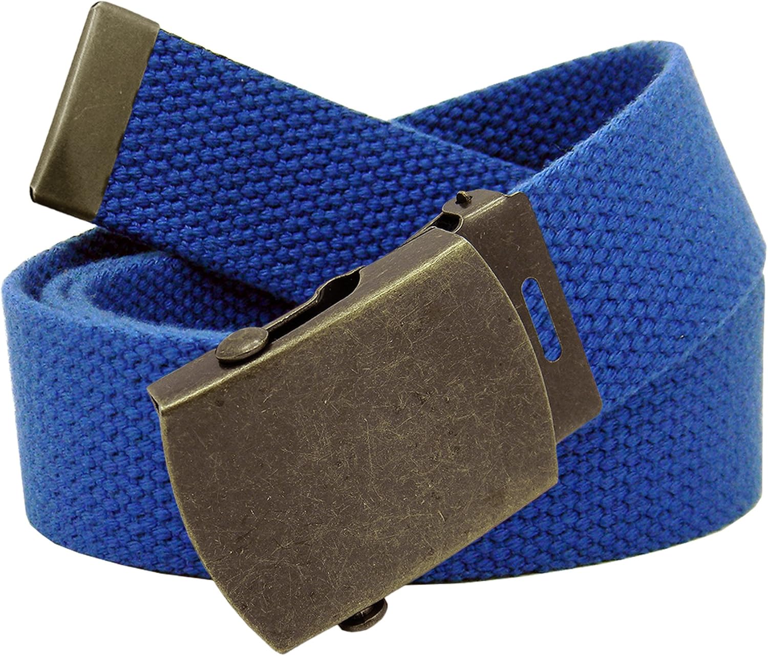 blue web belt