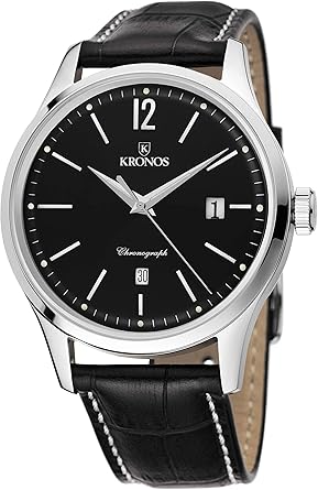 KRONOS - Elegance Automatic Black 787.55 - Reloj de Caballero ...