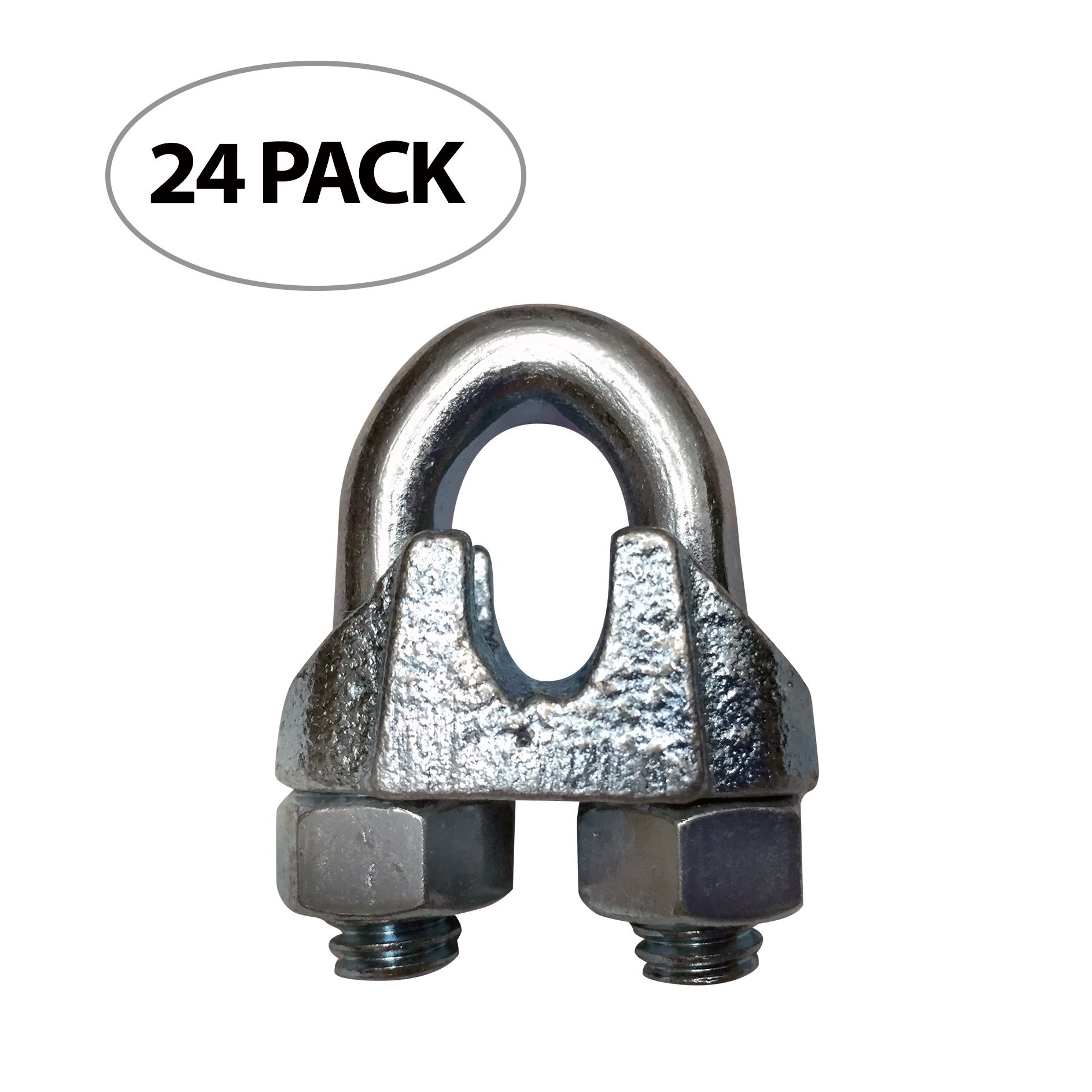 Wire Rope Clamp Wire Rope Clip Wire Cable Clamps 3/16 inch Zinc