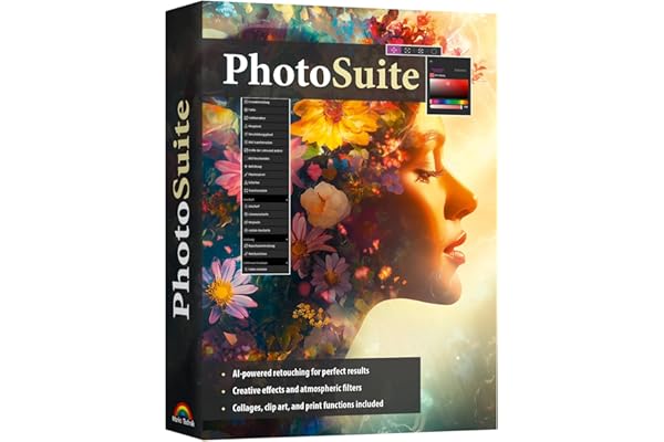 Photo Suite – Photo Editing Software: Edit and Retouch Photos, Create Effects & Collages for Windows 11 and 10