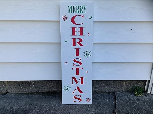 Amazon Com Merry Christmas Porch Sign Outdoor Christmas