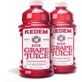 Kedem Blush Grape Juice, Passover, 64-ounces (Pack of2)