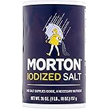Morton Iodized Table Salt, 26 Oz, pack of 2