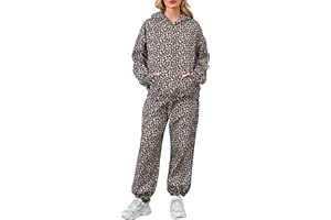 Eutten Camo Sweatsuits for Women Set 2 Piece Camo Hoodies Maple Leaf Print Oversized Sweatshirt Lounge Sets Fall Outfits