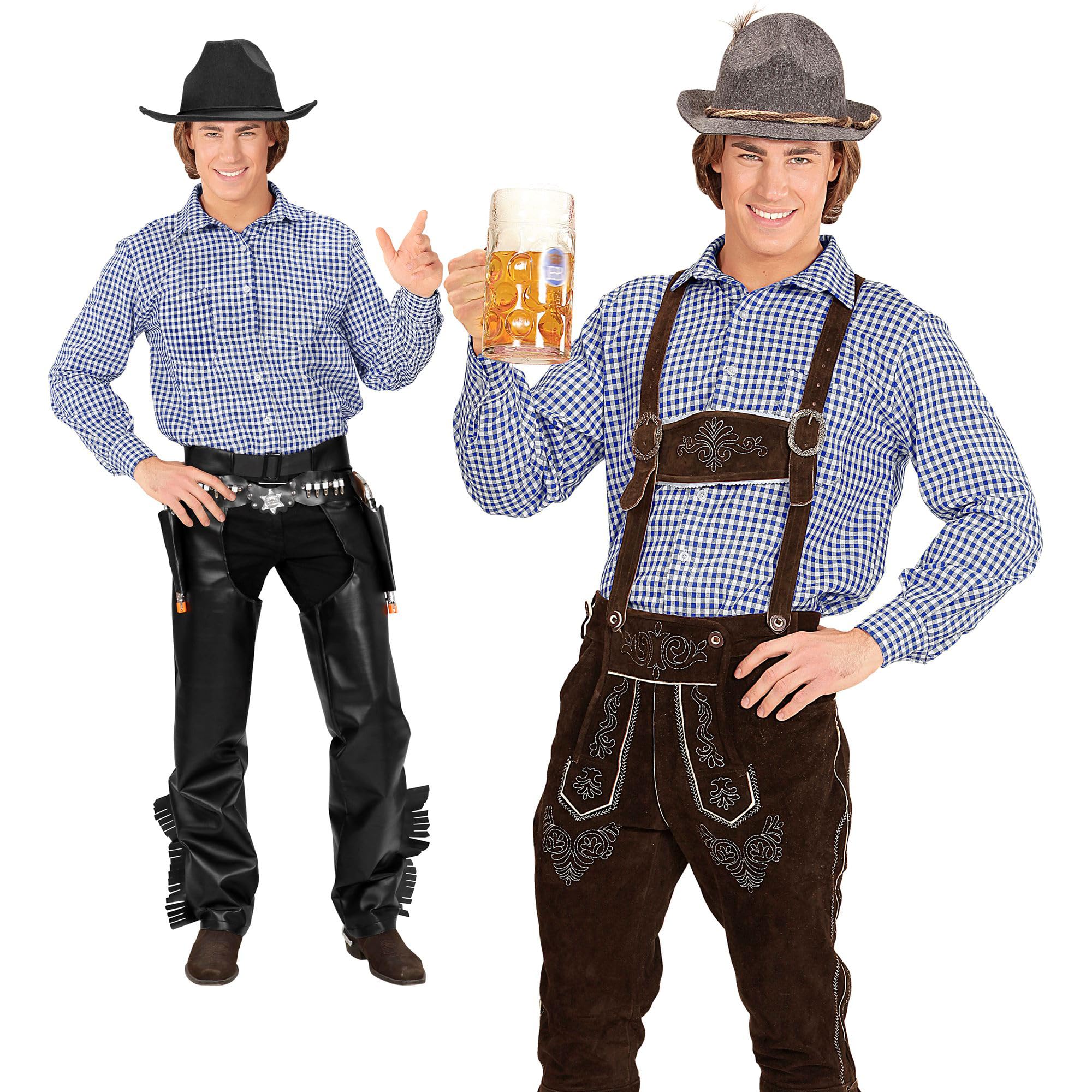 Widmann W MILANO Party Fashion - Bavarian shirt, top, beer festival, folk festival, carnival, theme party