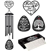 Memorial Gifts for Loss of Mom,30 Inch Memorial Windchimes Outdoors,Sympathy Gifts for Loss of Mother, Condolence Bereavement Gift, Angel Ornaments Wind Chimes Home Decor with Soothing Melodic Tones