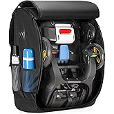 GRAOSO Car Seat Stroller Travel Bag Compatible with Doona for Airplane, Gate Check Stroller Backpack with 8mm Pearl Cotton Padding, Black, Patented Design