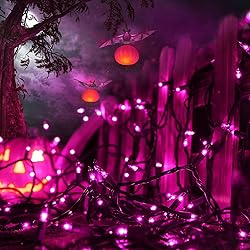 Toodour Purple Halloween Lights, 27ft 100 Count