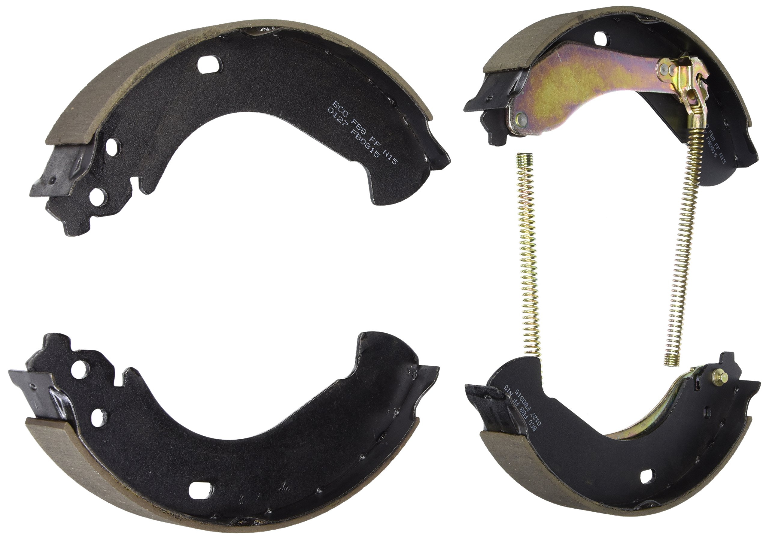 Photo 1 of BOSCH BS815 Blue Drum Brake Shoe Set - Compatible With Select Chevrolet Colorado; GMC Canyon; Isuzu i-280, i-290, i-350, i-370; REAR