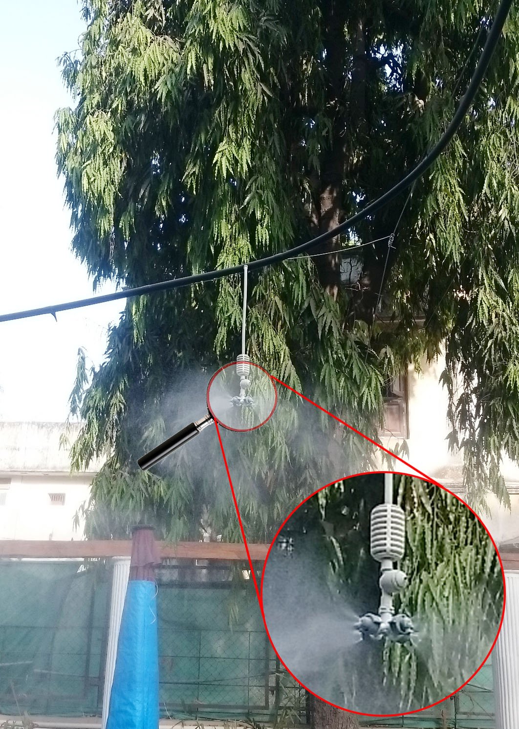 Mistcooling Netafim Fogger / Mist Cooling Misting Fogger With Check Valve Buy Online in UAE