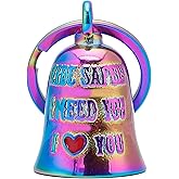 Motorcycle for Bells - Motorcycle Angel Bell for Men Women,Bell Biker Accessory,Guard Riding Safety