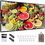 NMEPLAD Projector Screen 84 Inch Portable Movie