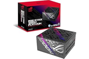 ASUS ROG Strix 1000W Platinum (Fully Modular Power Supply, 80 Plus Platinum Certified, ATX 3.1, Cybenetics Lambda A+, GaN MOS