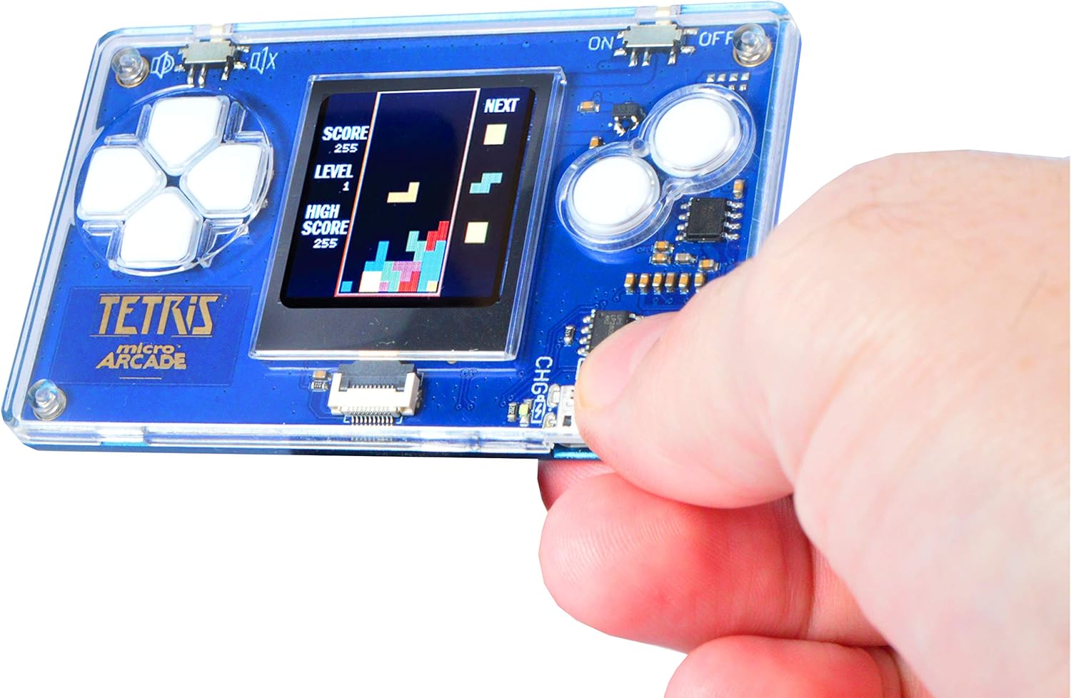 tetris retro mini arcade game