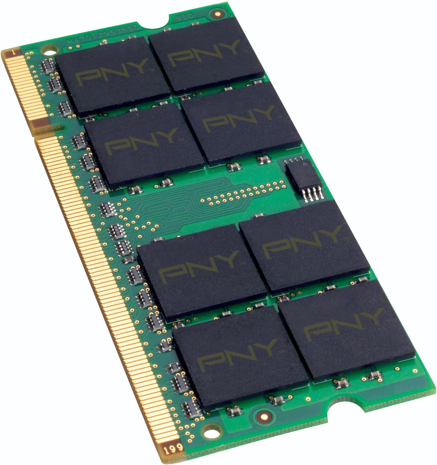PNY Optima 2GB DDR2 667 MHz PC2-5300 Notebook/Laptop SODIMM Memory Module MN2048SD2-667