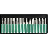 SE 8230DD60 30-Piece Set of Assorted Diamond Burrs, 600 Grit