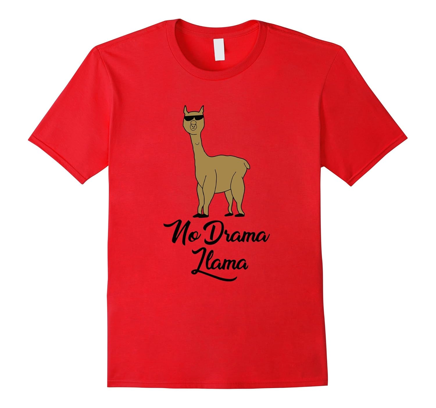 NO DRAMA LAMA T-SHIRT Funny Animal Tees-ANZ