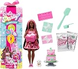 Barbie Party Unboxed Pet Birthday Shimmerin Hearts Set 10 Surprises JFG71