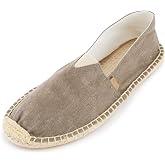 Alexis Leroy Men's Fashion Casual Canvas Slip on Flat Espadrilles