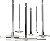 Mitutoyo 155-905, 8mm to 150mm, 6 Piece Telescoping