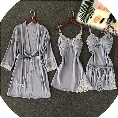 pajama set with cardigan