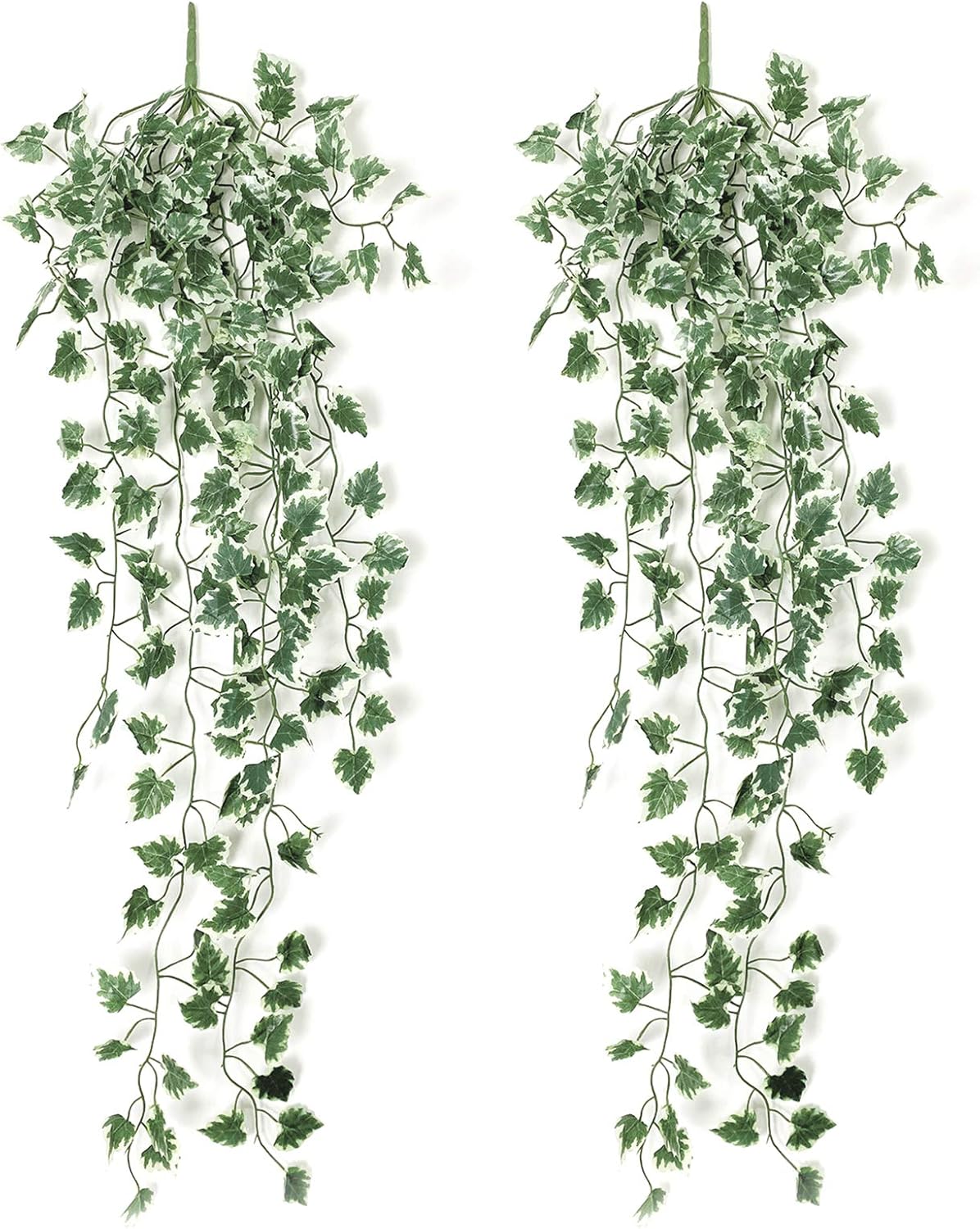 artificial wall garden on Amazon Com Yatim 90 Cm White Grape Ivy Vine Artificial Plants Greeny Chain Wall Hanging Leaves For Home Room Garden Wedding Garland Outside Decoration Pack Of 2 Furniture Decor