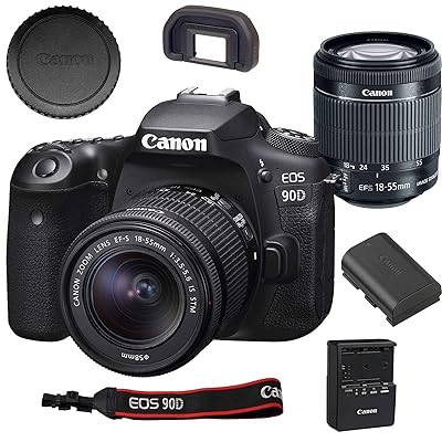 Canon EOS 90D DSLR Camera with 18-55mm STM Lens Nigeria Ubuy