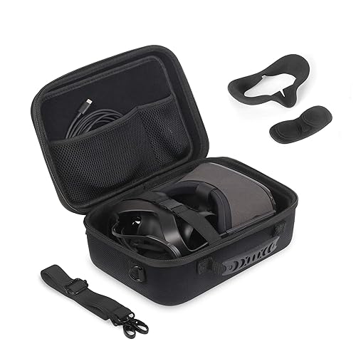 Case for Meta Quest JSVER Hard Carrying Case for Oculus Quest VR