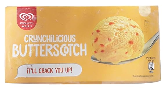 kwality walls ice cream box