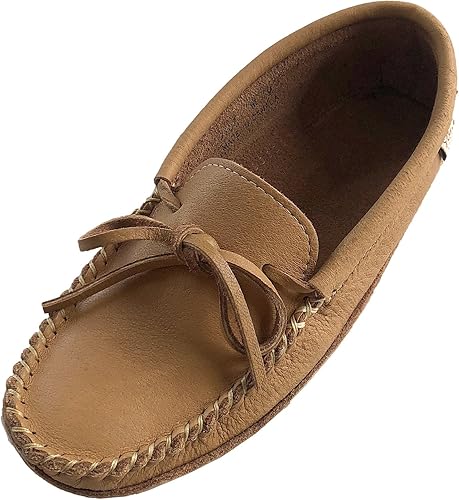 leather moccasin slippers